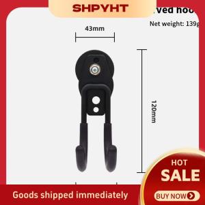 SHPYHT✨ 1 Piece 43mm Strong Magnetic Hook Non-slip Bike Hook Heavy Duty Strong Magnet Skateboard Hook Storage Ladder Gardening Tools