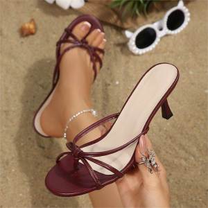 [Free Shipping] 2026 New Summer Collection: Stylish And Elegant Open-Toe Sandals And High-Heeled Sandals For Outdoor Wear