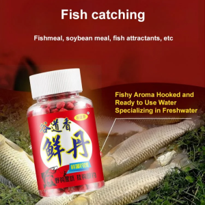 Lazy fish pit black bait for fresh water fishing