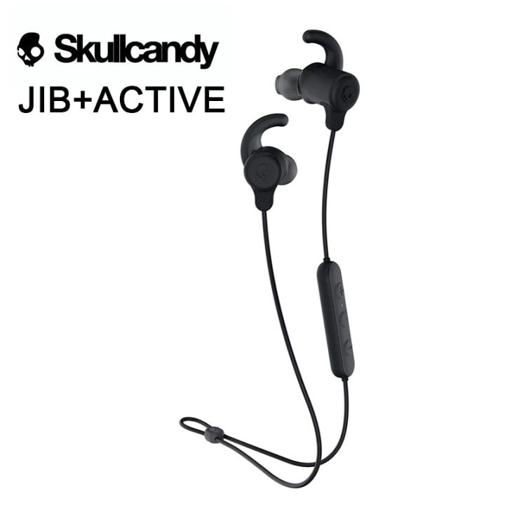 Skullcandy Jib+ Active Wireless In-Ear Bluetooth Earbuds Running Sports  Music Headset Neck-Mounted Waterproof Headphones Lazada PH