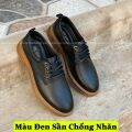 Giày da nam chất liệu da bò nguyên tấm HQC SHOES phong cách trẻ trung AQ003. 