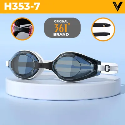 [SG SELLER] ORIGINAL 361° BRAND Adult Swimming goggles high-definition myiopia degree waterproof anti-fog lenses swimming goggles