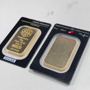 【discount store】Hot Sale Lunar Year of Snake Argor Gold Bar Orange 1 2.5 5 10g Gold Bar Non-Magnetic Copper Bullion Investment Collectible Gift