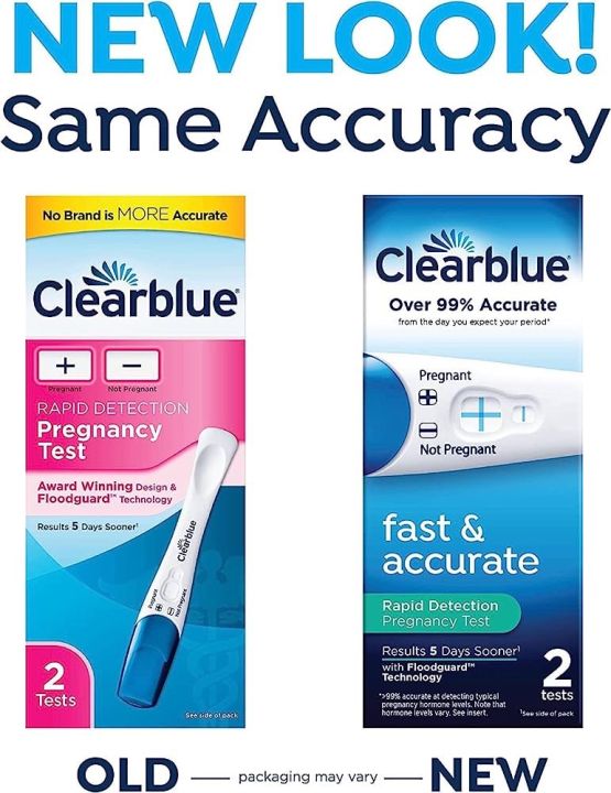 Clearblue Plus Pregnancy Test(5 Days Sooner), 2 Counts Lazada.co.th