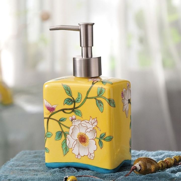 TANGG Vintage Hand Soap Dispenser Refillable Chinese Style Shampoo