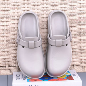 MW Summer toe-cap sandals Lightweight Breathable Clog Slipper Shoes Soft Rubber Slip on Slipper For Men And Women