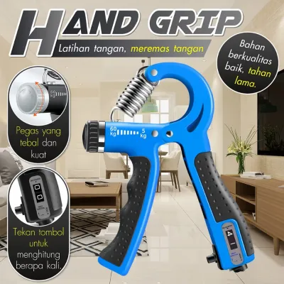 [SPESIAL SALE] HTD Sport Handgrip 5-100 kg Alat bantu fitness Otot lengan Tangan Portable HG003