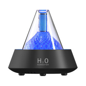 Mini Volcano Lava Aroma Diffuser USB Air Humidifier with LED Light Home Desktop Small Electric Ultrasonic Essential Oil Diffuser