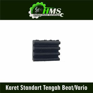 Karet Standart Tengah Beat - Rubber Seat Ganjel Ganjal Tahanan Bantalan Standard Setandar Jagang Jagrak Tengah 2 Honda Beat Series Beat Fi Beat Pop Scoopy Spacy Vario Techno Tekno 125 150