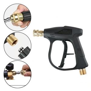 M22-15mm Car Wash High Pressure Water Gun 1/4" Quick Release Snow Foam Gun Car Cleaning Spray Gun