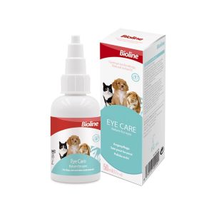 【Bioline】 50ML Tear Stain/Eye Care /Ear Care/Ear Mites for Dogs and Cats Eye/Ear Cleaner