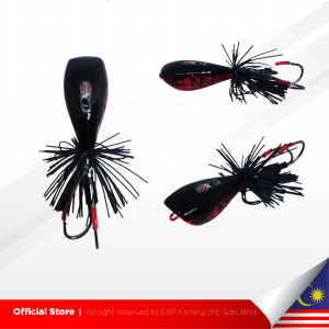 EXP Hunter Jump Frog Snakehead Fishing Wood Lure