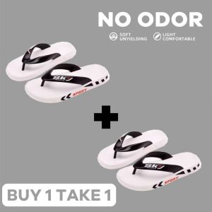 รองเท้าแตะชายหาดทรายรองเท้าแตะกันน้ำเหมาะสำหรับชายทะเลซื้อ 1 แถม 1 