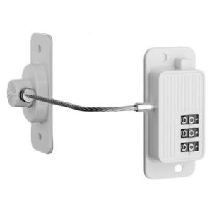 An toàn cho trẻ em khóa với 3 mã mật khẩu cửa sổ giới hạn Tủ đông khóa cửa cho tủ và ngăn kéo dễ dàng để cài đặt