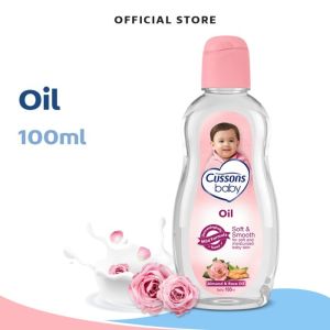 Cussons Baby Oil Soft & Smooth oli bayi cusson minyak 100ml 200ml 100 ml 200 ml atau mild and gentle seadanya