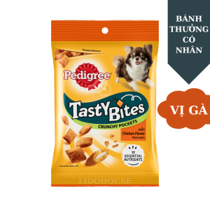 Snack Cho Chó Bánh Thưởng Giòn Tan PEDIGREE TASTY BITES Crunchy Pocket 60g – Lido House Shop & Hotel