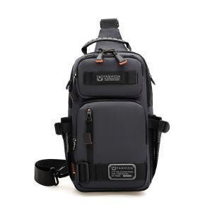 ARCTIC HUNTER กระเป๋าหน้าอกผู้ชายฟังก์ชั่นครบขนาดใหญ่สำหรับการเดินทางและใส่เป็นสะพายไหล่