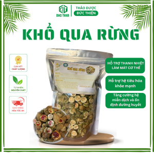 500g Khổ Qua Rừng Loại 1 Đức Thiện (Khô Sạch Thơm) Hỗ Trợ Thanh Nhiệt Giải Độc Hỗ Trợ Sức Khỏe