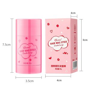 ONARAN 40g Hair Wax Stick Professional Hair Edge Control Finishing Cream Frizz Fixed Hair Shaping Glue Perfect Hair Line Hair Wax Stick Hair Wax Gel Hair Pomade Stick Hair Finishing Cream sleek stick