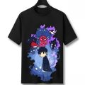 Hot sales Kaos Distro Solo Leveling Premium - Baju Atasan Sablon Pria Wanita Warna Hitam Putih Ukuran keren S-5XL. 