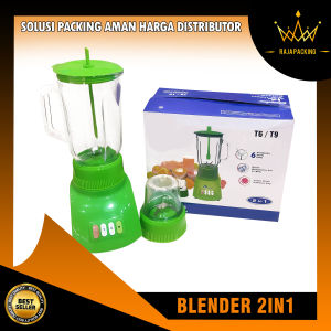 Blender Plastik Elektrik Foodgrade 2 Tabung Kualitas Premium Bisa COD Bayar Di Tempat