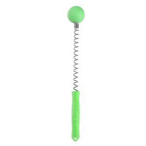 SELLYER Manual Handle Spring Elastic Knock Stick Massage Tool Reduce Fatigue Massager Ball Hammer Ball Body Massager Golf Ball Massager Massage Hammer