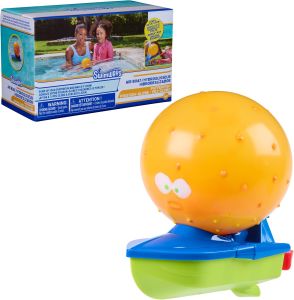 SwimWays Marvel Inflatable Water Air Boat Toy for Ages 4+