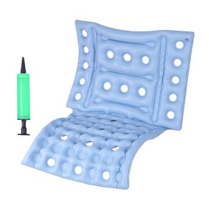 Wheelchair Air Inflatable Seat Cushion With Backres Anti Bedsore Cushion Multi-purpose Seat Cushion