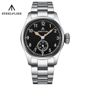 STEELFLIER Official SF746 Luxury Quartz Wristwatch Swiss Luminous VH60 Mute Movement 20Bar Waterproof Multi-time Zone Watches