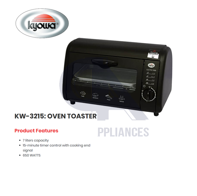 Kyowa oven on sale toaster price