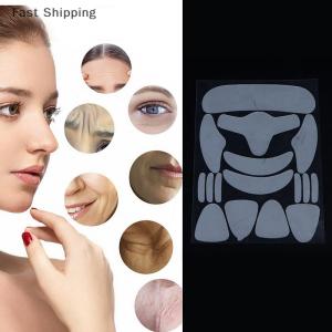 🔥🔥🔥sjqgqx 16 miếng vải giả chống nhăn miếng dán dụng cụ nâng da chăm sóc tay cổ trán miếng dán lão hóa tái sử dụng