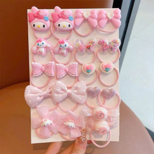 Sét 36 Món Dây Buộc Tóc Phụ Kiện Tóc Dễ Thương Cho Bé Gái xinh xắn