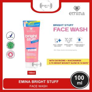 Emina Bright Stuff Face Wash Sabun Muka Cerah Glowing Anti Kusam - 100ML/50ML
