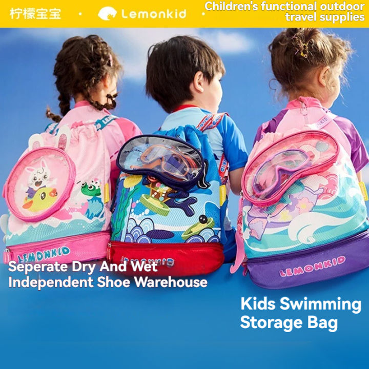 Popup Kids Wet Swim Bag Little Lovebum Nappy Pod Wet Bag The Nappy