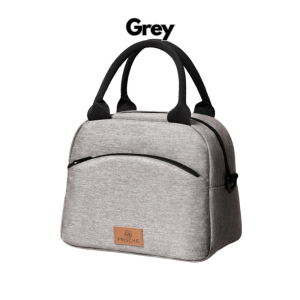 Portable Large Capacity Insulated Lunch Bag with Front Pocket Design Outdoor Picnic School Office Lunch Bag Waterproof