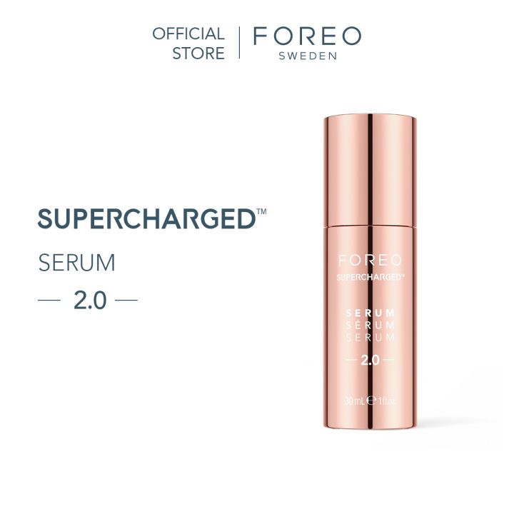 FOREO SUPERCHARGED Serum 2.0 Microcurrent Conductive Gel Hyaluronic