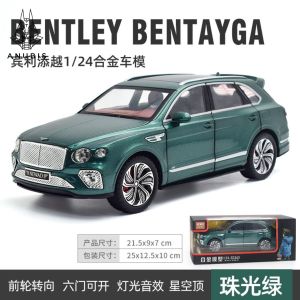Mô Hình Xe Ôtô Kim Loại 1/24 Siêu Xe BENTLEY BENTAYGA Dùng Để Trưng Bày Bàn Làm Việc Làm Đồ Chơi Trẻ Em