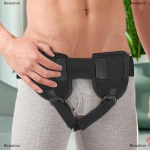 [COD] Beaution สายรัดไส้เลื่อนขาหนีบสำหรับผู้ชายผู้หญิงสายรัดเอวแบบปรับได้สำหรับกีฬาในระดับทวิภาคี