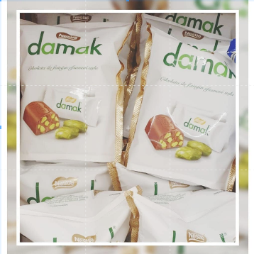 Nestle Damak Coklat Turki Chocolate with Pistachio | Lazada Indonesia