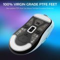 ATTACK SHARK X3 Lightweight Wireless Gaming Mouse with Tri-Mode 2.4G/USB-C Wired/Bluetooth,26K DPI, PAW3395 Optical Sensor,Kailh GM8.0 Switch,5 programmable Buttons for PC/Win/(White). 
