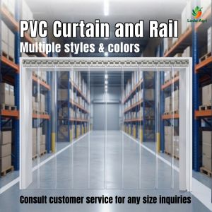 PVC Door Curtain Plastic Curtain Door Strip Industrial PVC Curtain Cooling Room Curtain Multi Colour Black Brown