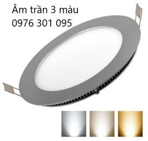 Đèn Led Âm Trần 3 Màu 12w