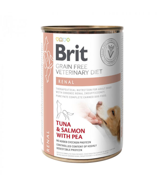 Significant Improvement Of Kidney Disease In Grain Free Dogs Reference: Brit Grain Free Veterinary Diet Renal Kidney For Dogs