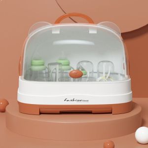 Anti Dust Baby Milk Bottle Baby Items Storage Feeding Bottle Pacifier