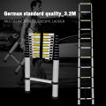 CHUANGCHAO Telescopic foldable Ladder folding aluminum ladder,multi-function domestic ladders and industric. 