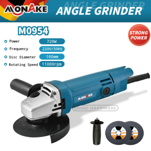MONAKE Mesin Gerinda Tangan  4 inch 100mm / Angle Grinder  mini Grinda
