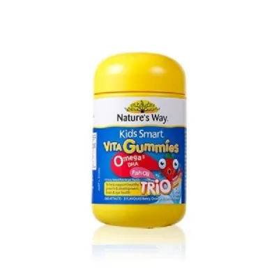 Nature S Way Kids สมาร์ท Vita Gummies (โอเมก้า3 DHA FishOil) 60 Pastilles