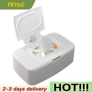 PkYeG Wet Tissue Box Wipe Dispenser Portable Wipes Napkin Storage Box Holder Container