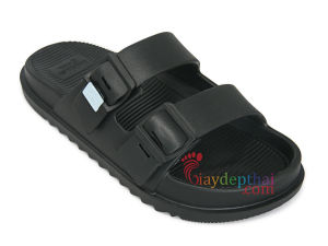 Dép đúc Nam Thái Lan 2 quai ngang Rubber Soul Bumper Classic (quai rộng)