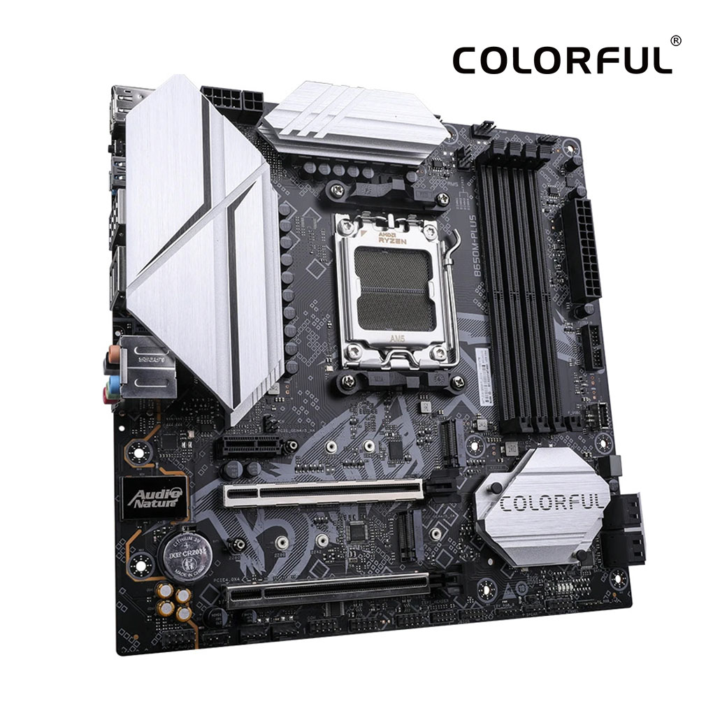 Colorful BATTLE-AX B650M-PLUS V14 Motherboard - AMD B650 / AM5 Socket / DDR5 / M-ATX
